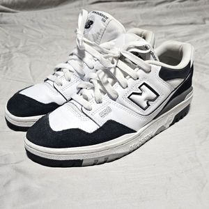 New balance 550s womens size 9 black & white
